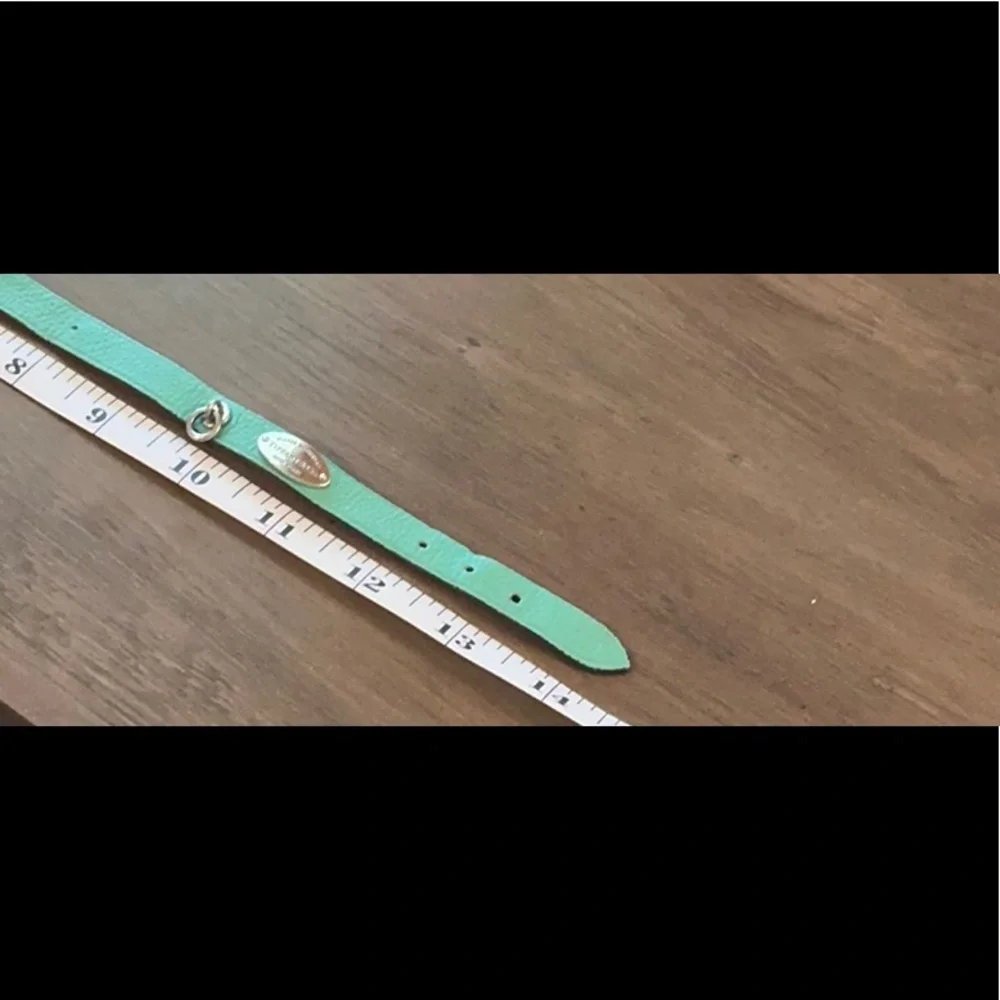 Tiffany & Co. Turquoise Leather Wrap Bracelet